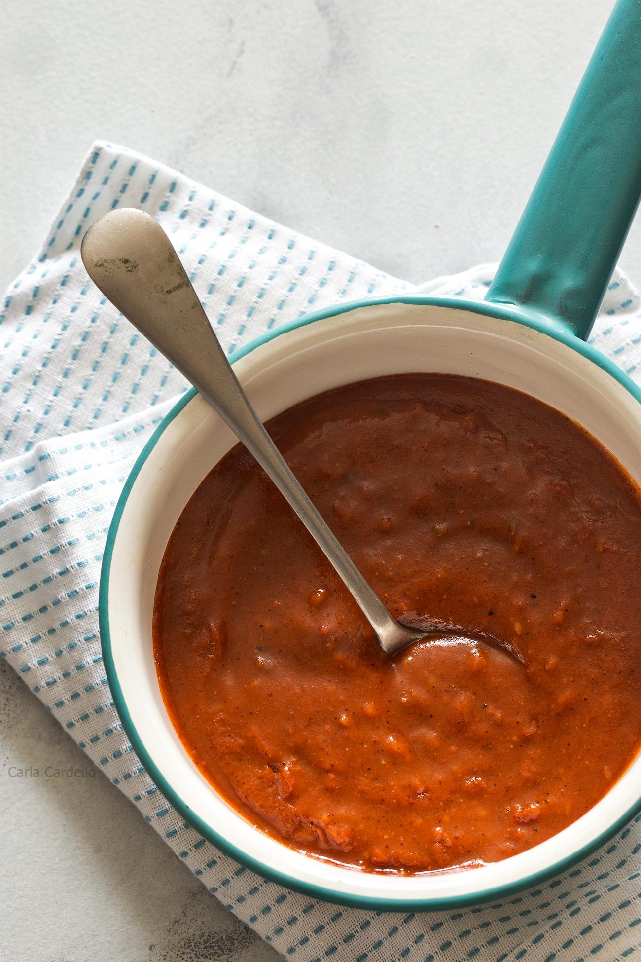 Small Batch Homemade Red Enchilada Sauce Homemade In The Kitchen