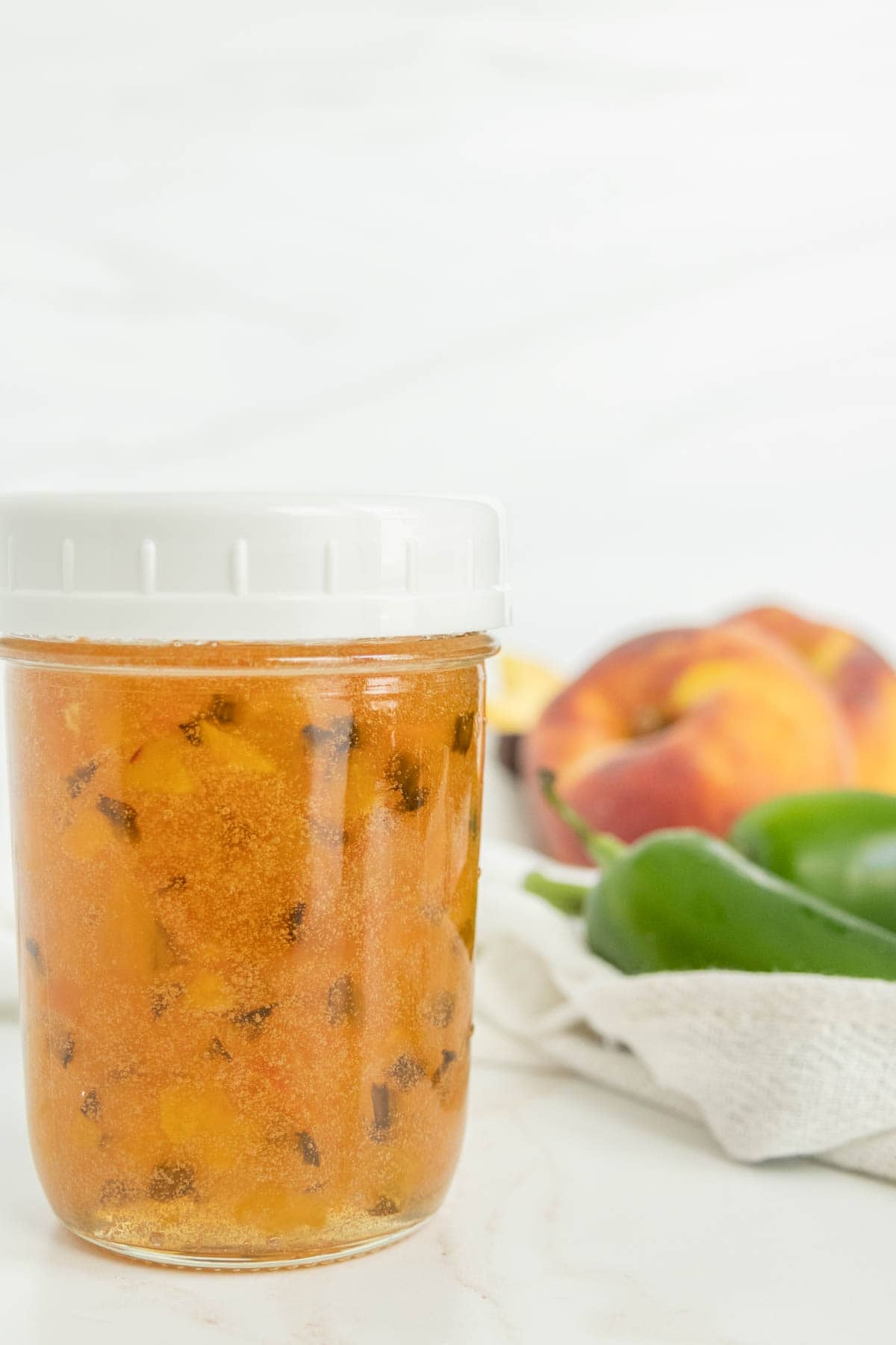 Small Batch Peach Jalape o Jam Stetted Small Batch Peach Jalape o Jam Stetted