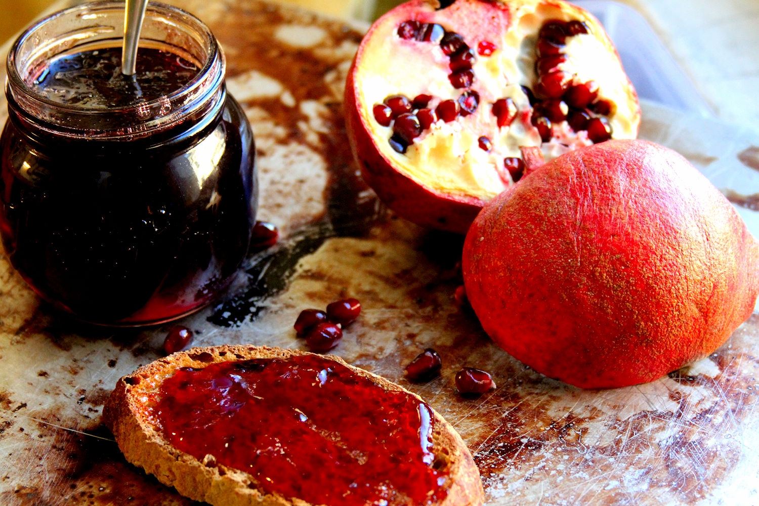 Small batch Pomegranate Jelly A Cup Of Sugar A Pinch Of Salt Small batch Pomegranate Jelly A Cup Of Sugar A Pinch Of Salt