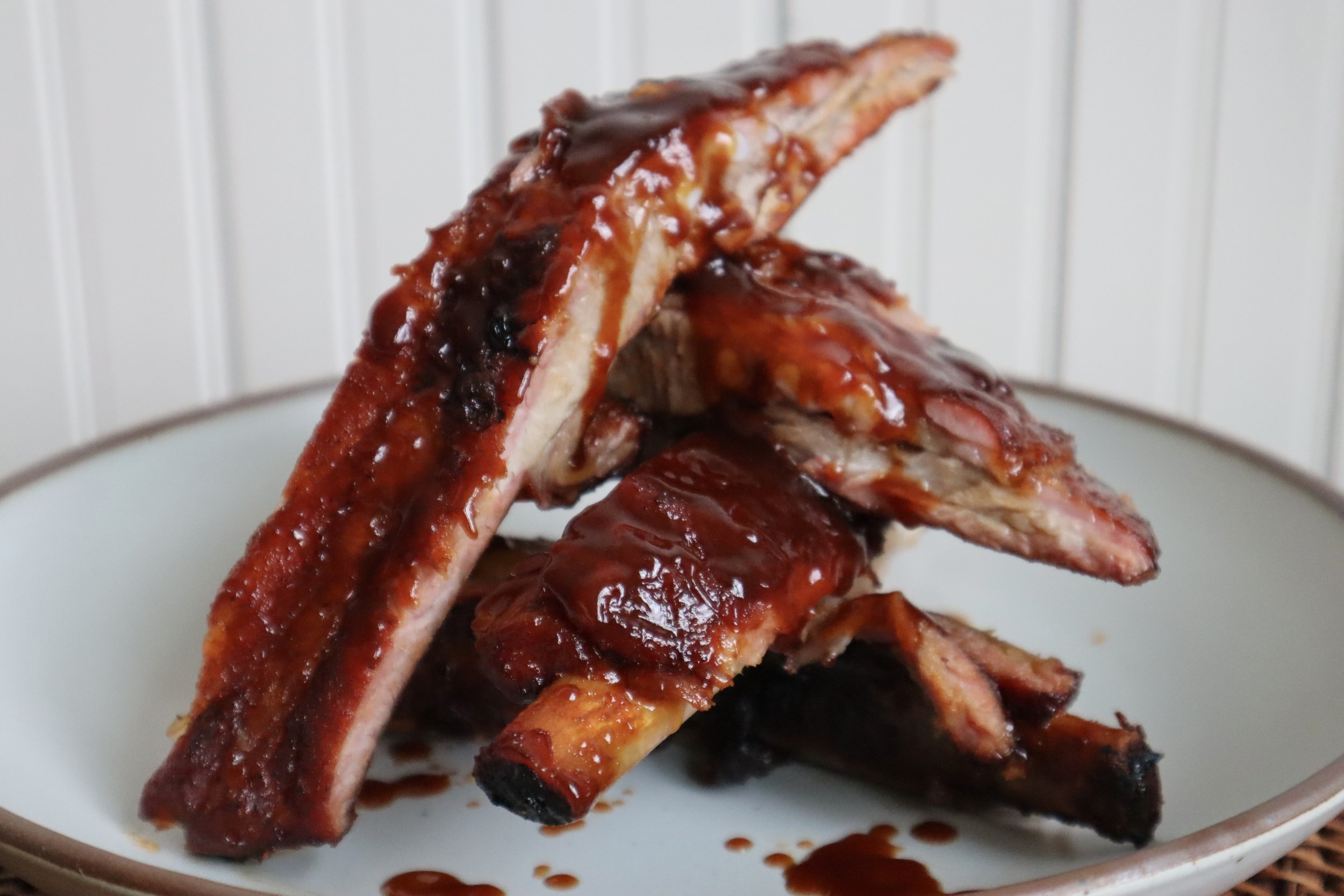 Smoked BBQ Pork Ribs With Homemade BBQ Sauce Amelia Is NOT A Chef Smoked BBQ Pork Ribs With Homemade BBQ Sauce Amelia Is NOT A Chef