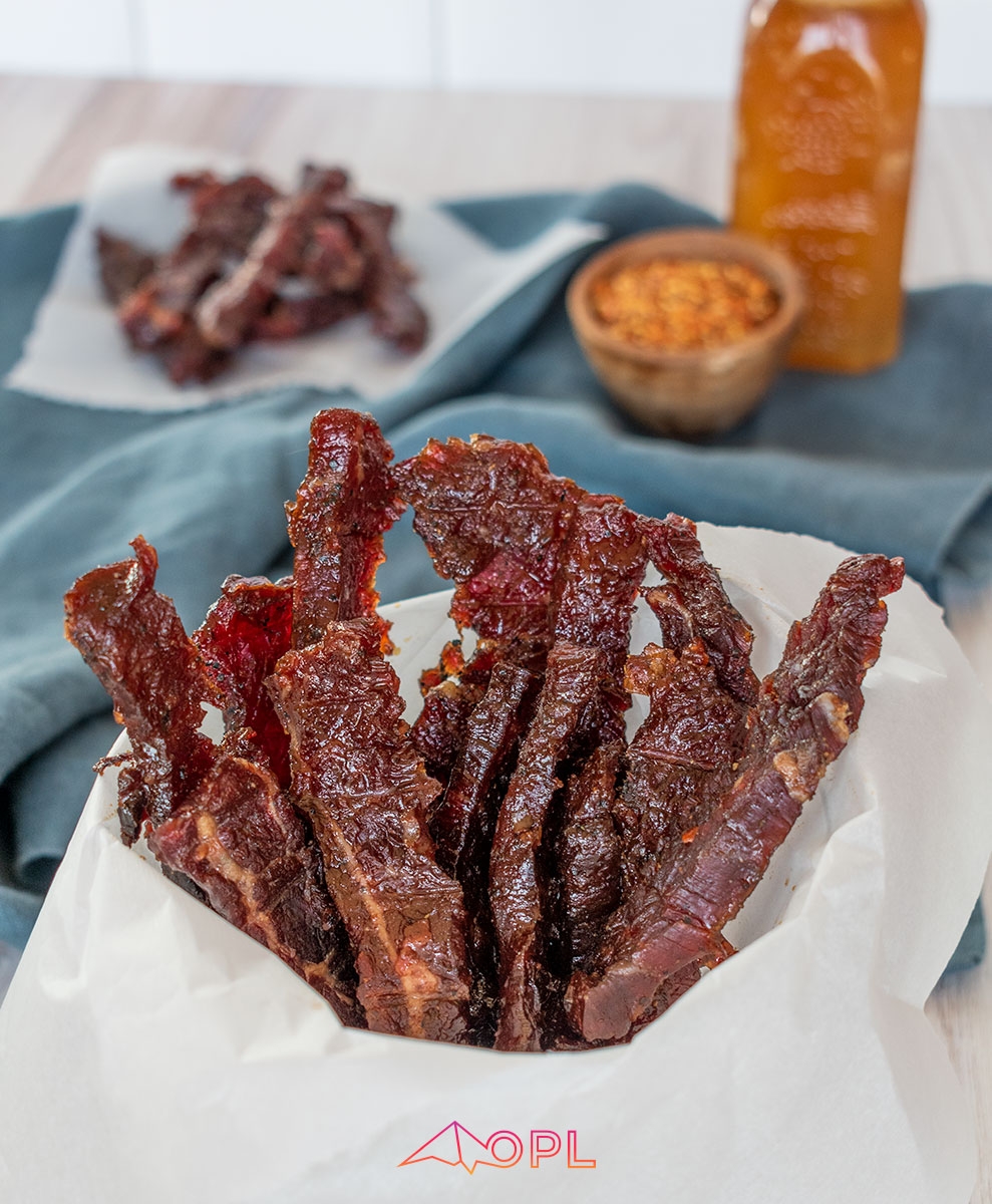 Smoked Beef Jerky Sweet Spicy PALEO Approved Smoked Beef Jerky Sweet Spicy PALEO Approved