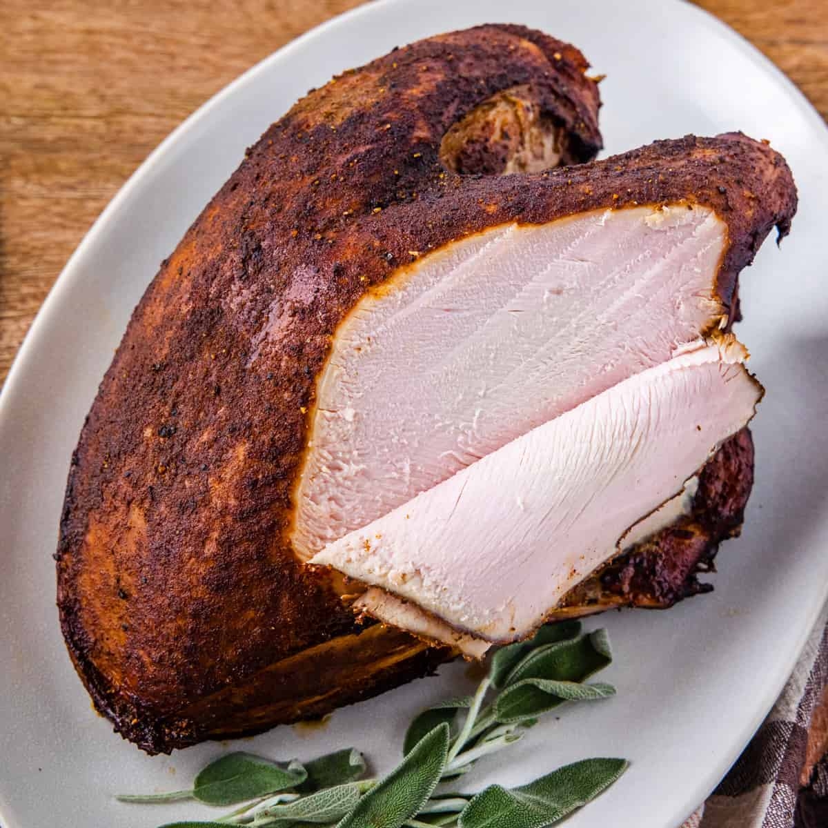 Smoked Bone In Turkey Breast Dishes With Dad