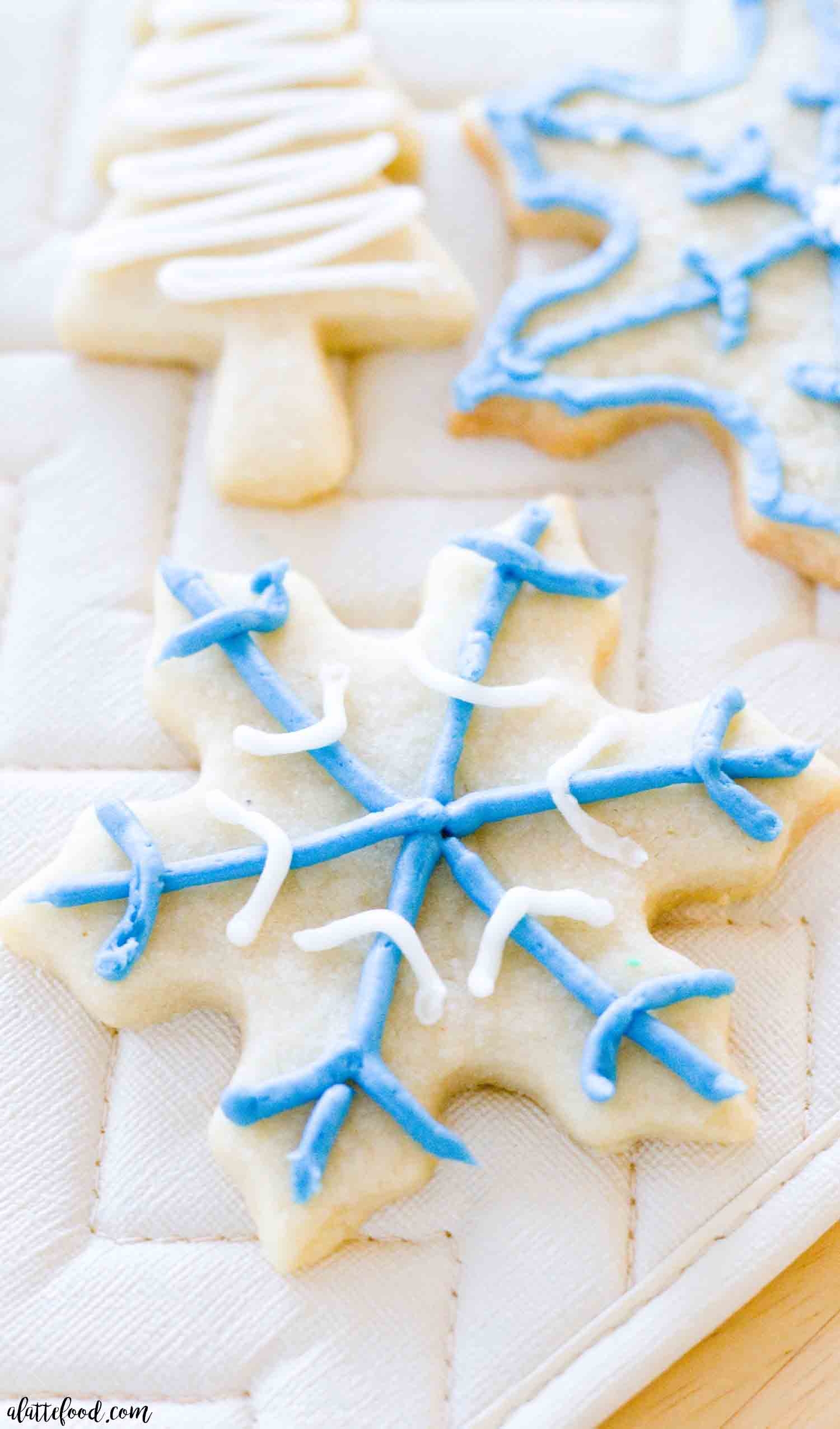 Soft Baked Cutout Sugar Cookies A Latte Food