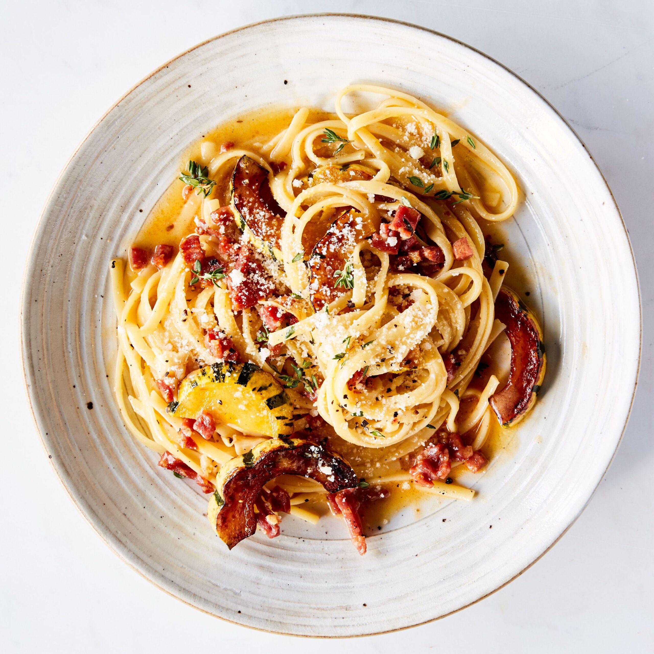 Soppressata Pasta With Delicata Squash And Thyme Recipe Bon App tit Soppressata Pasta With Delicata Squash And Thyme Recipe Bon App tit