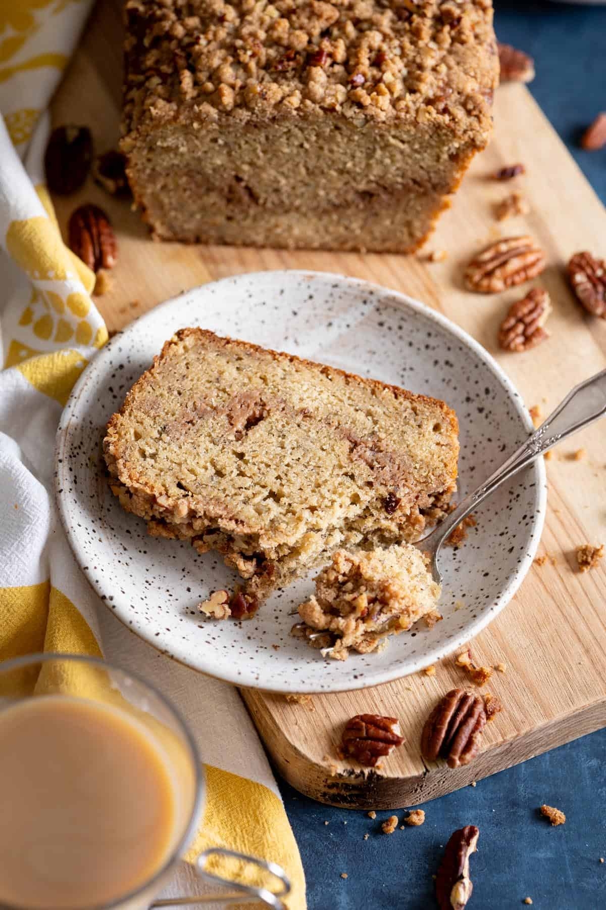 Sour Cream Banana Bread With Pecans Wild Wild Whisk