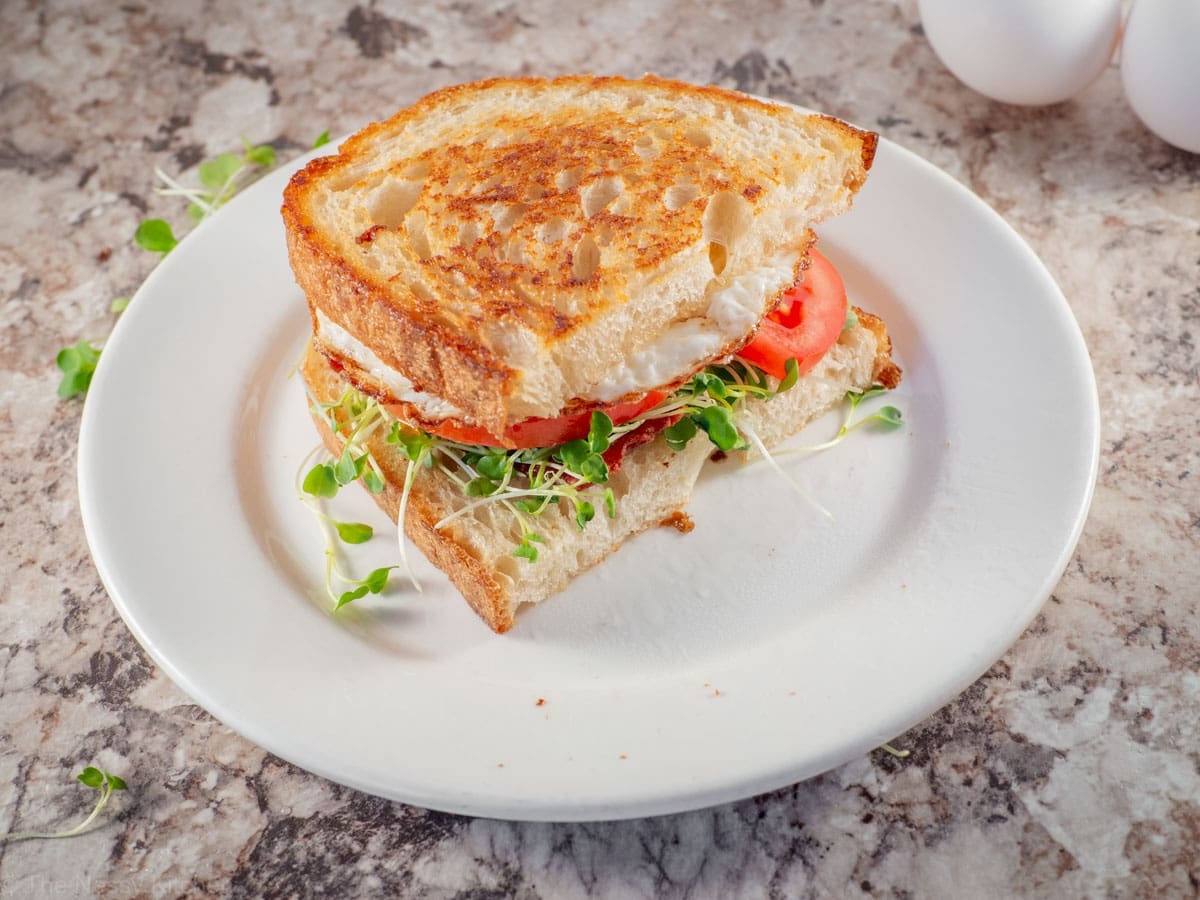 Sourdough Breakfast Sandwich The Nessy Kitchen