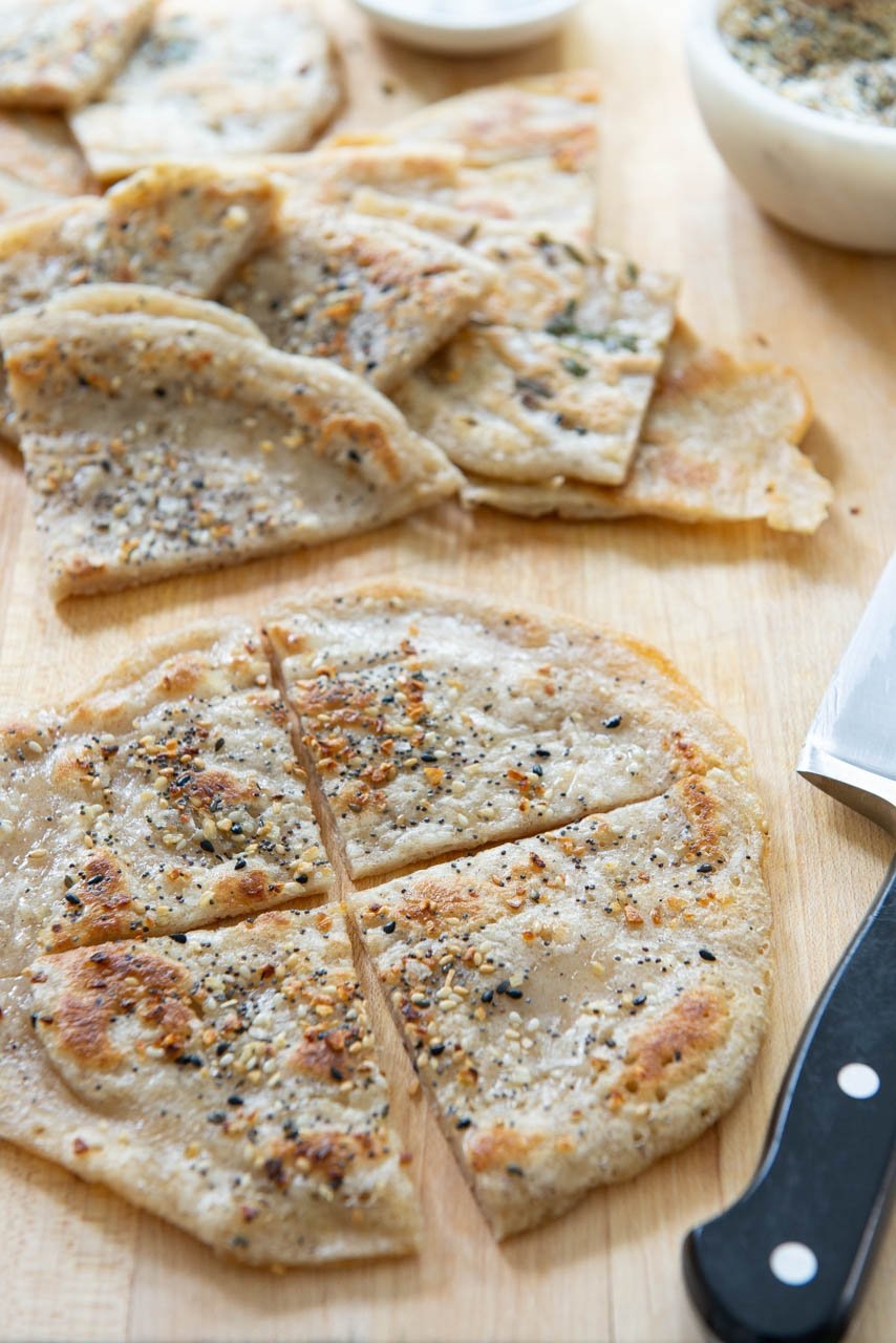Sourdough Discard Flatbread Made With 100 Discard And No Wait Time