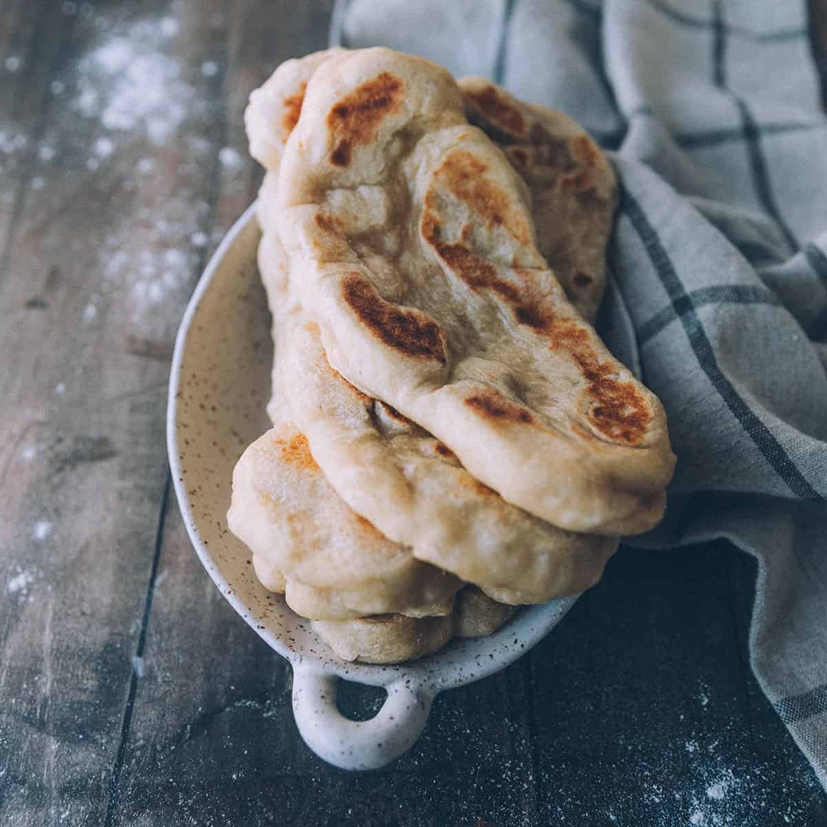 Sourdough Naan Bread Sourdough Naan Bread