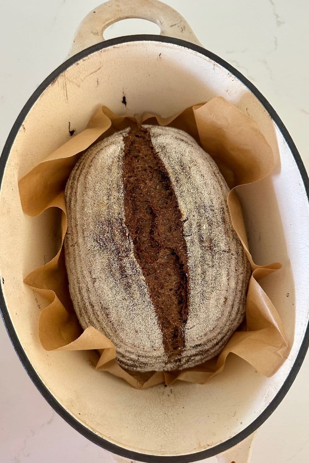 Sourdough Pumpernickel Bread Dark Rye Sourdough Recipe The Pantry Mama