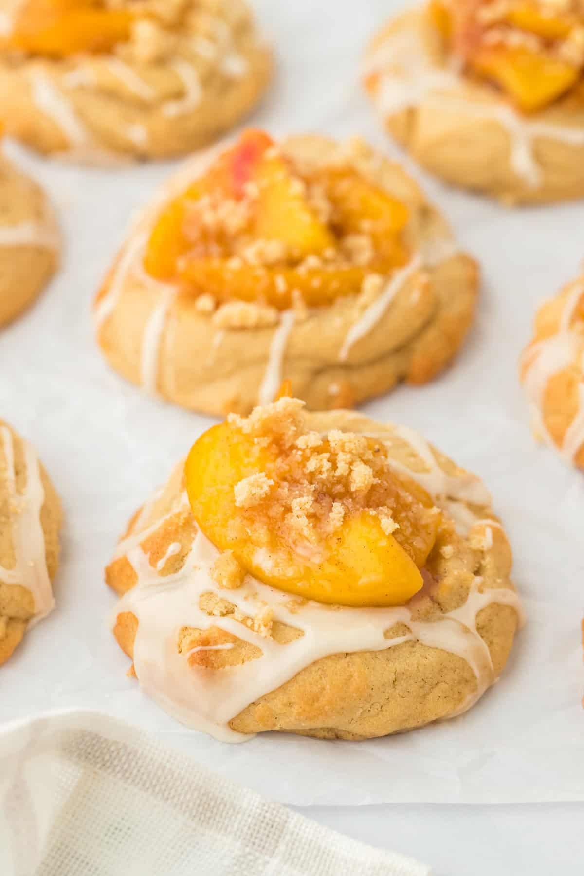 peach cobbler cookies recipe
