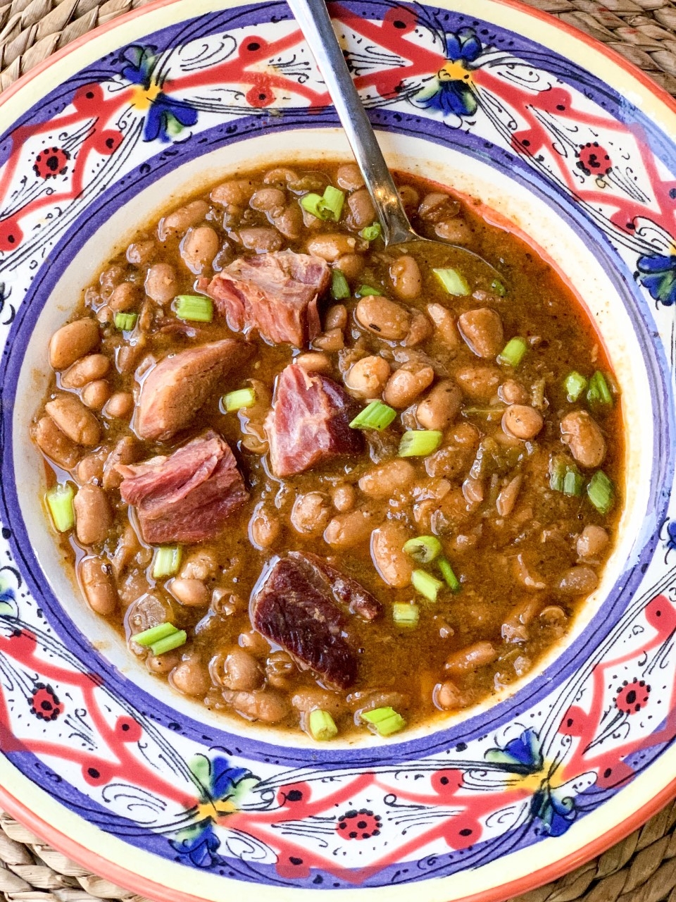 Southern Pinto Beans With Ham Shanks Creole Contessa