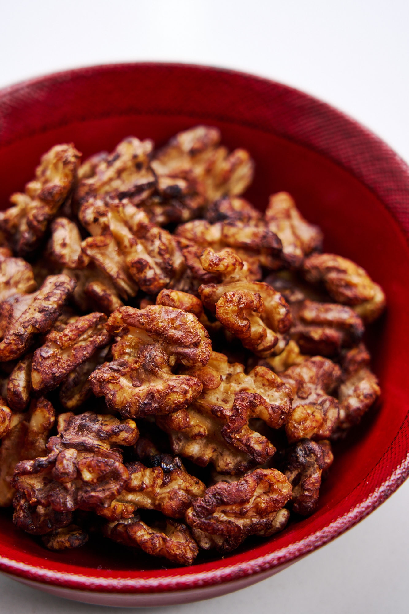 Soy Sauce Roasted Walnuts