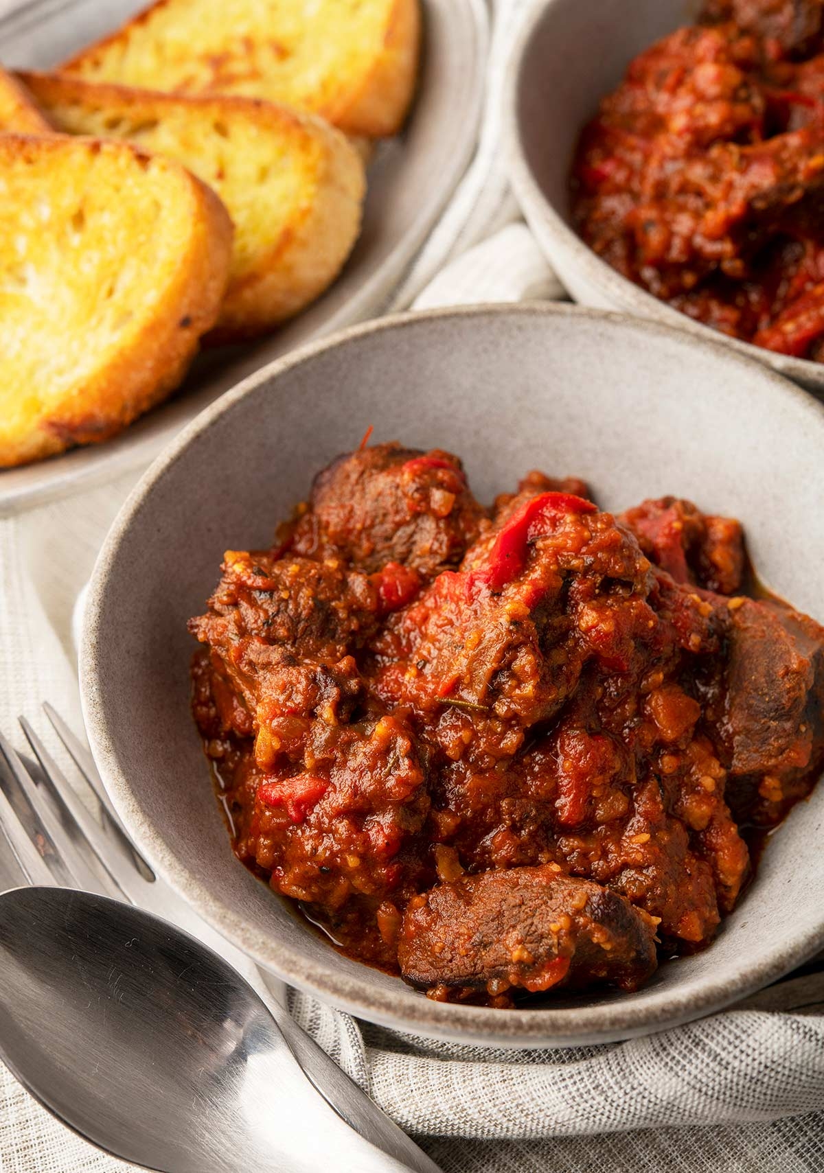 Spanish Caldereta Recipe Slow Cooked Venison Neck Roast