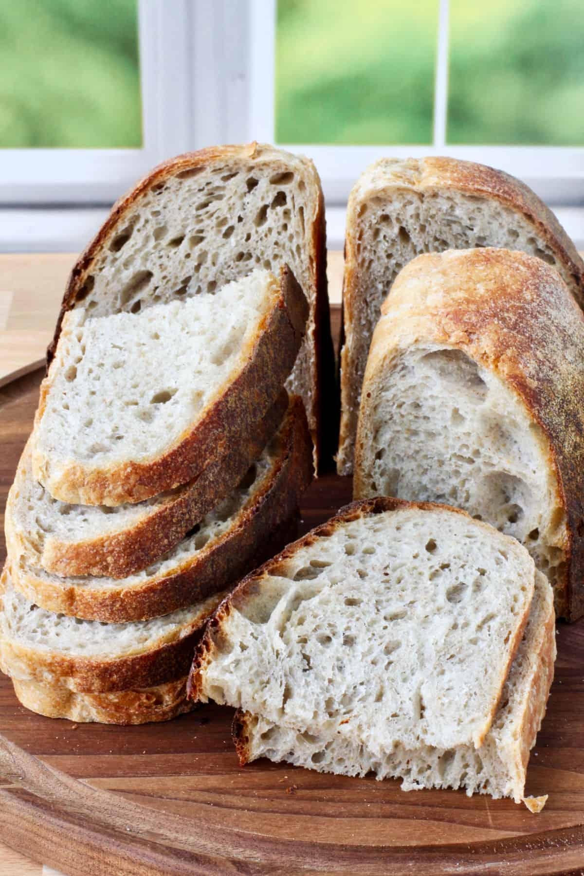 Spelt Barley And White Wheat Rustic Loaf Karen s Kitchen Stories