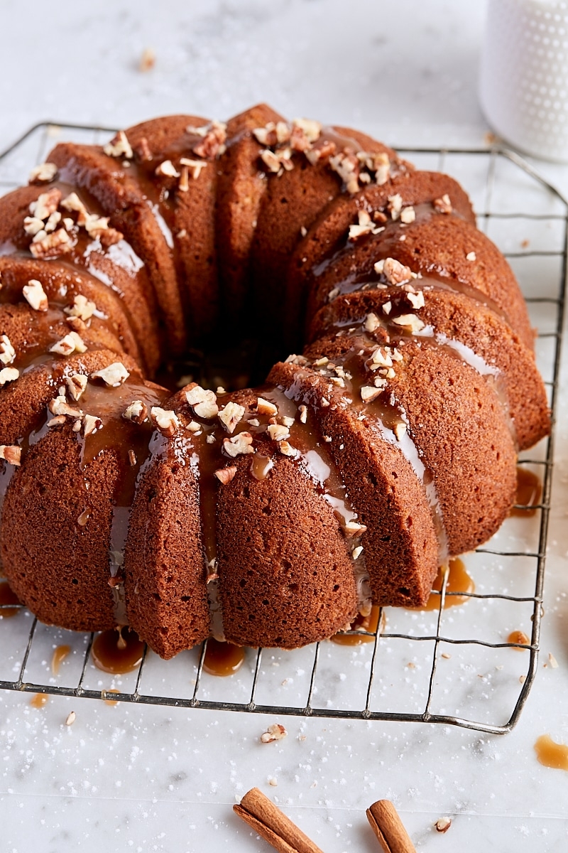 Spice Bundt Cake With Butterscotch Topping Tutti Dolci Baking Recipes