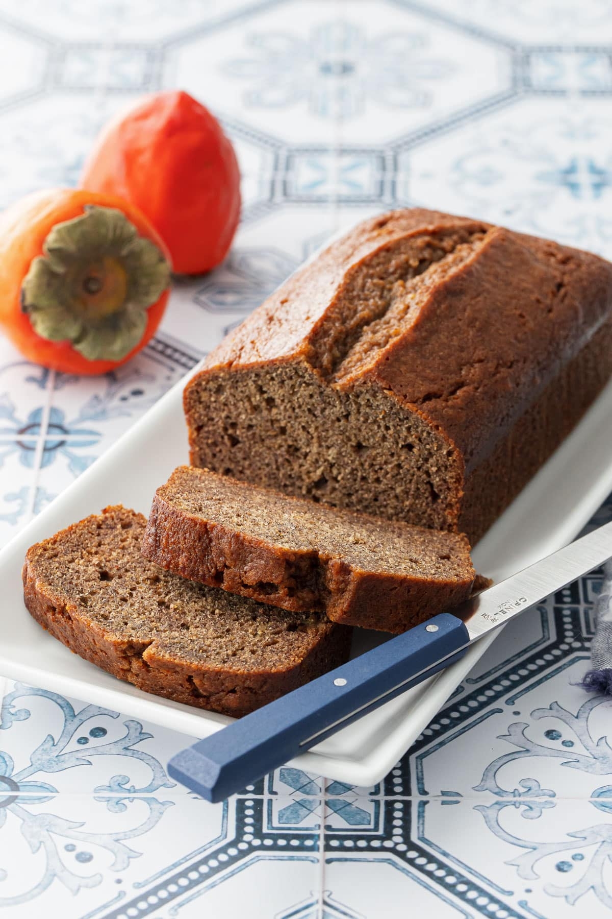 Spiced Persimmon Bread Love And Olive Oil