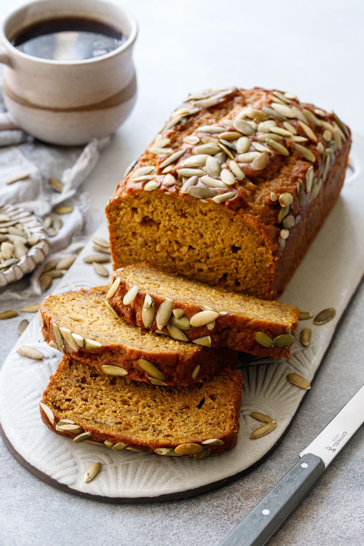 Spiced Pumpkin Banana Bread Love And Olive Oil