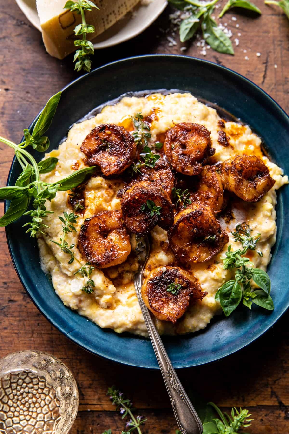 Spicy Garlic Lemon Butter Shrimp