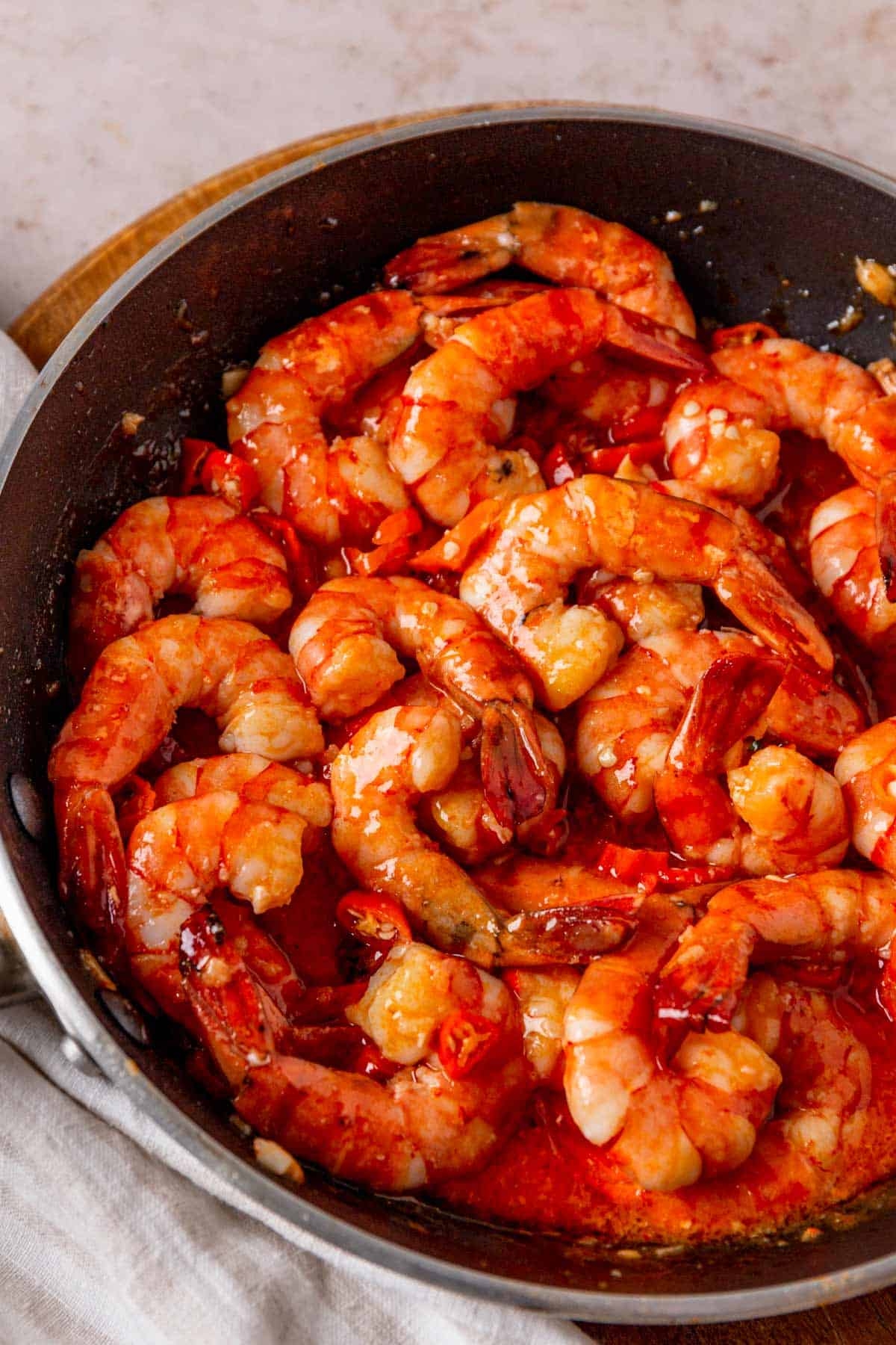 Spicy Garlic Shrimp Perfect Dinner Bowl 