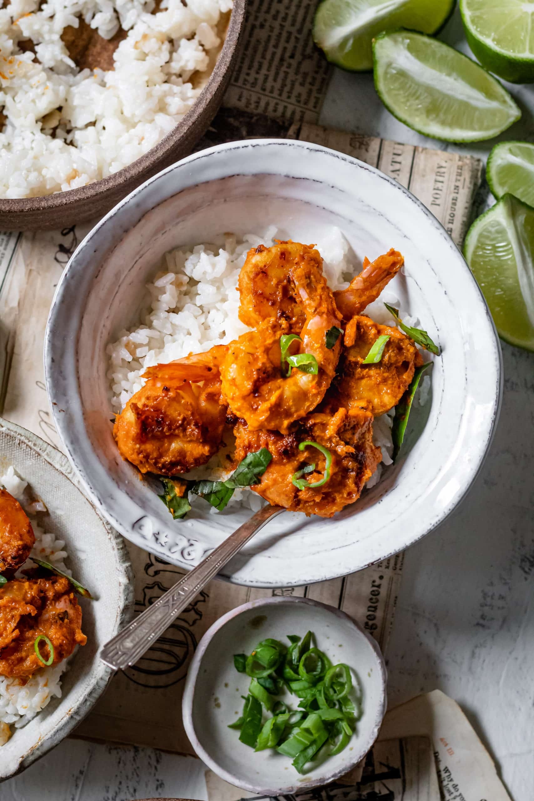 Spicy Lemongrass Shrimp With Coconut Rice Cooking Therapy