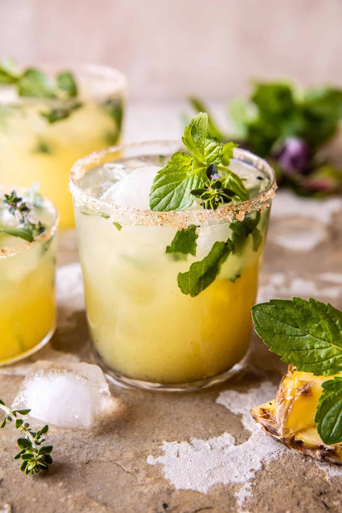 Spicy Serrano Pineapple Margarita Half Baked Harvest