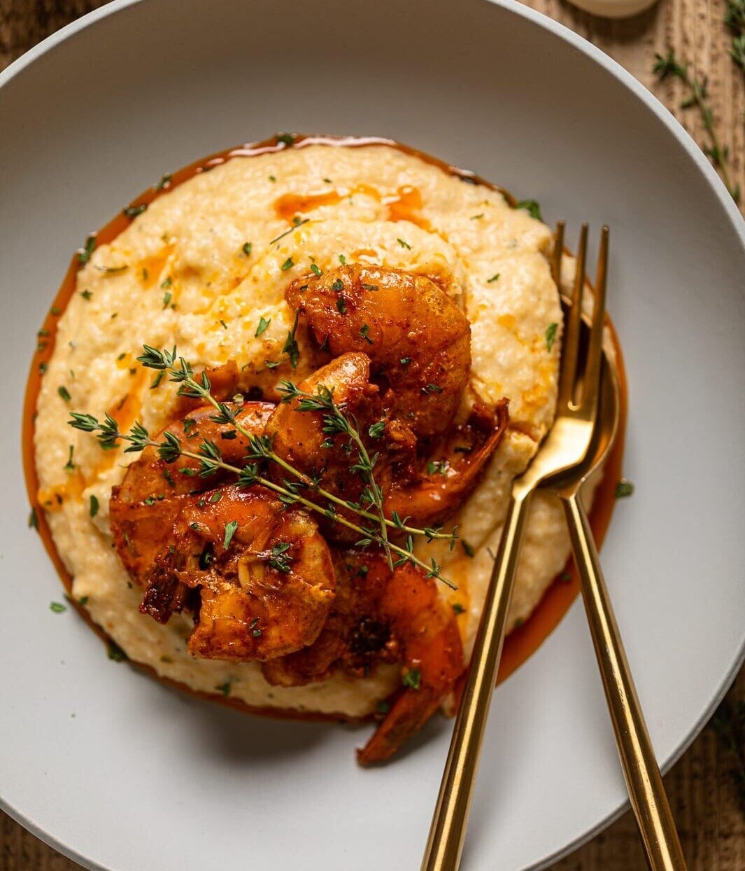 Spicy Southern Shrimp Grits Orchids Sweet Tea Spicy Southern Shrimp Grits Orchids Sweet Tea