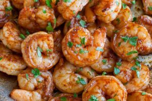 Spicy Sriracha Shrimp Recipe Peas And Crayons