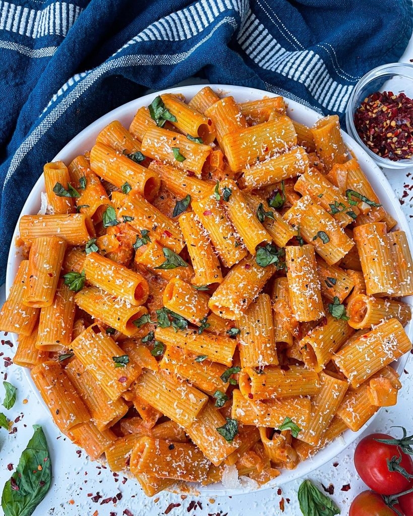 Spicy Vodka Pasta Recipe Everything Delish Spicy Vodka Pasta Recipe Everything Delish