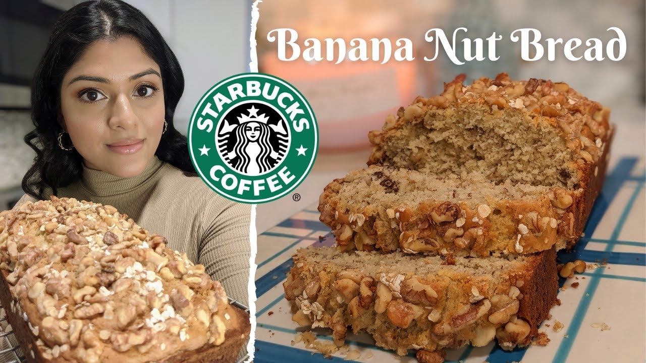 Starbucks Banana Nut Bread Copycat Recipe YouTube
