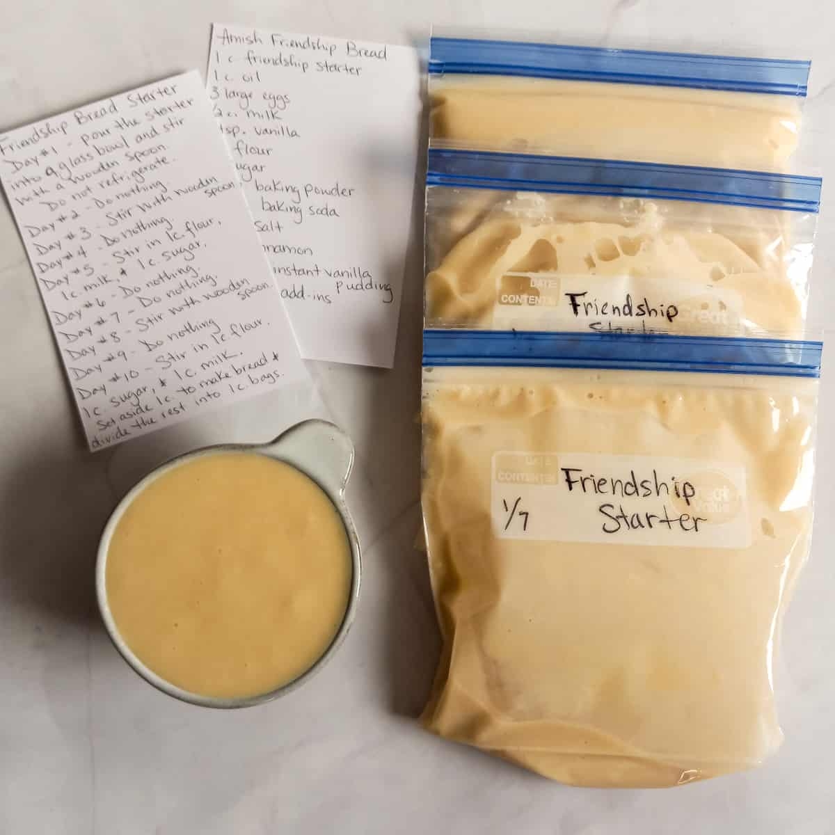 Starter Recipe For Amish Friendship Bread Sourdough Culture Amish Heritage