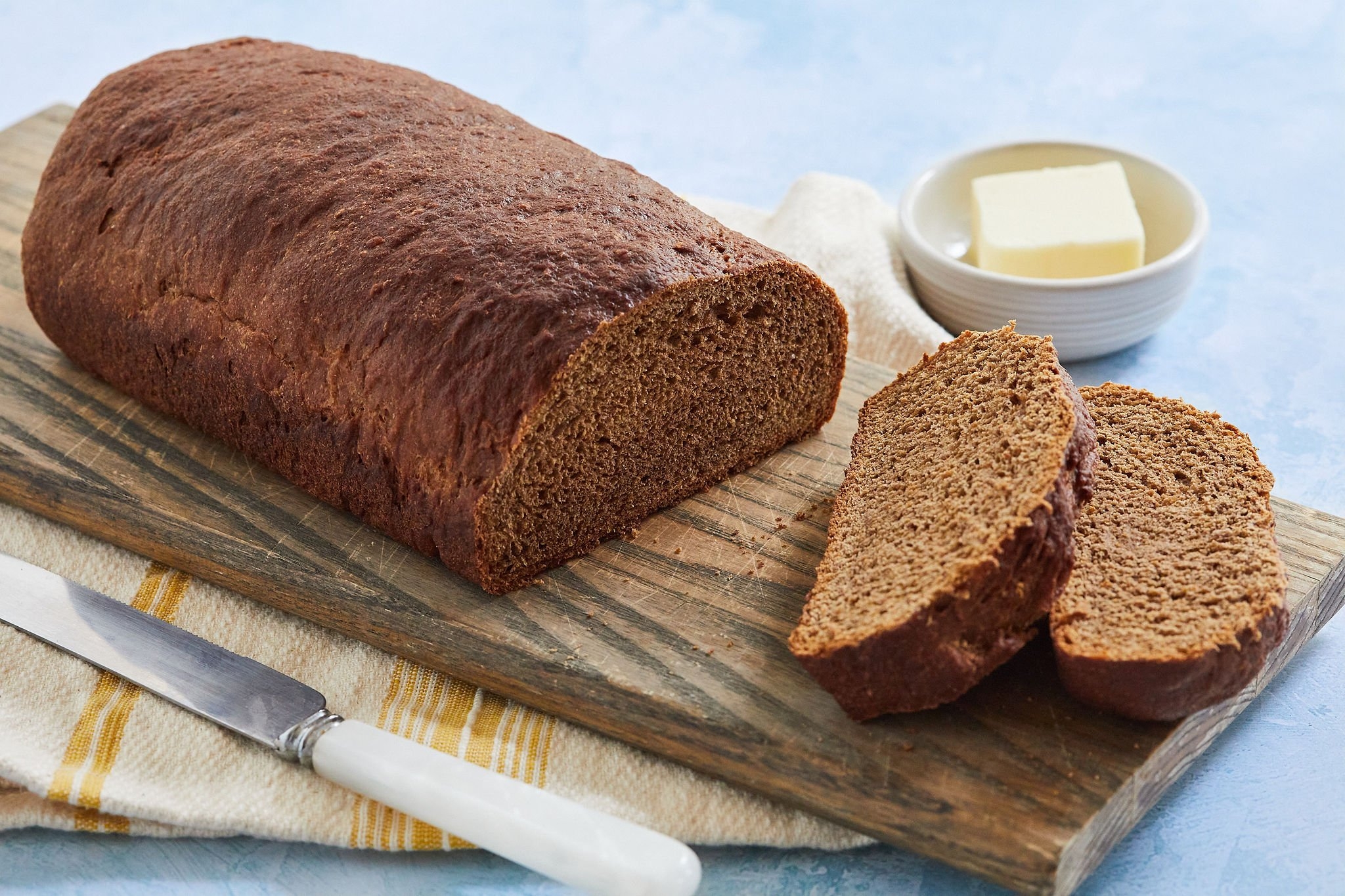 Steakhouse Style Pumpernickel Bread Gemma s Bigger Bolder Baking