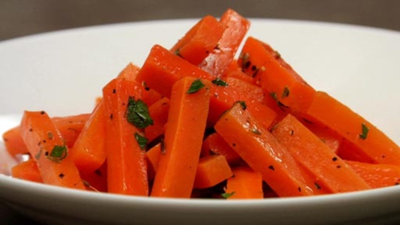 Steamed Carrots W Cumin Walnut Oil Rouxbe Online Culinary School