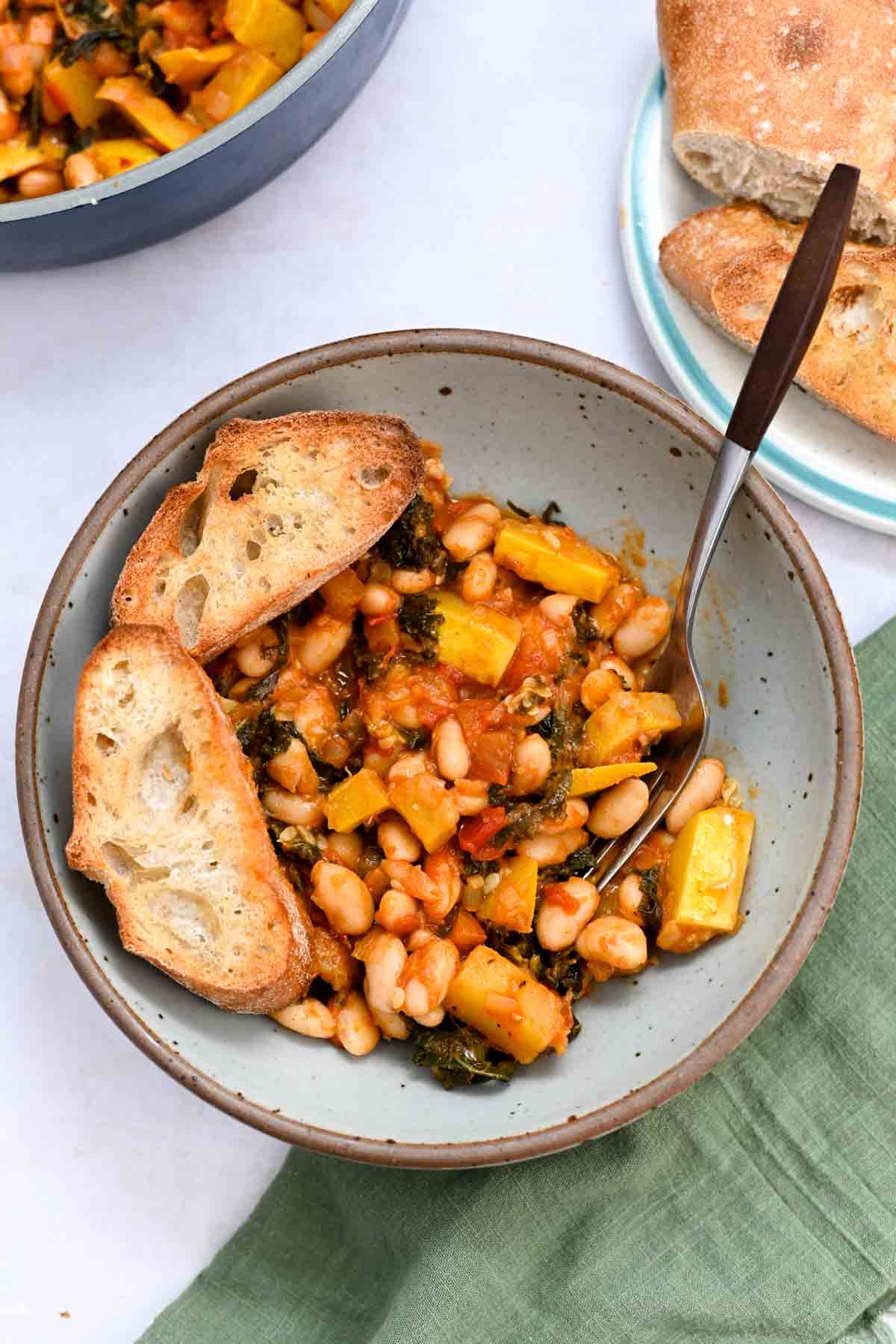 Stewed Great Northern Beans Cozy Peach Kitchen
