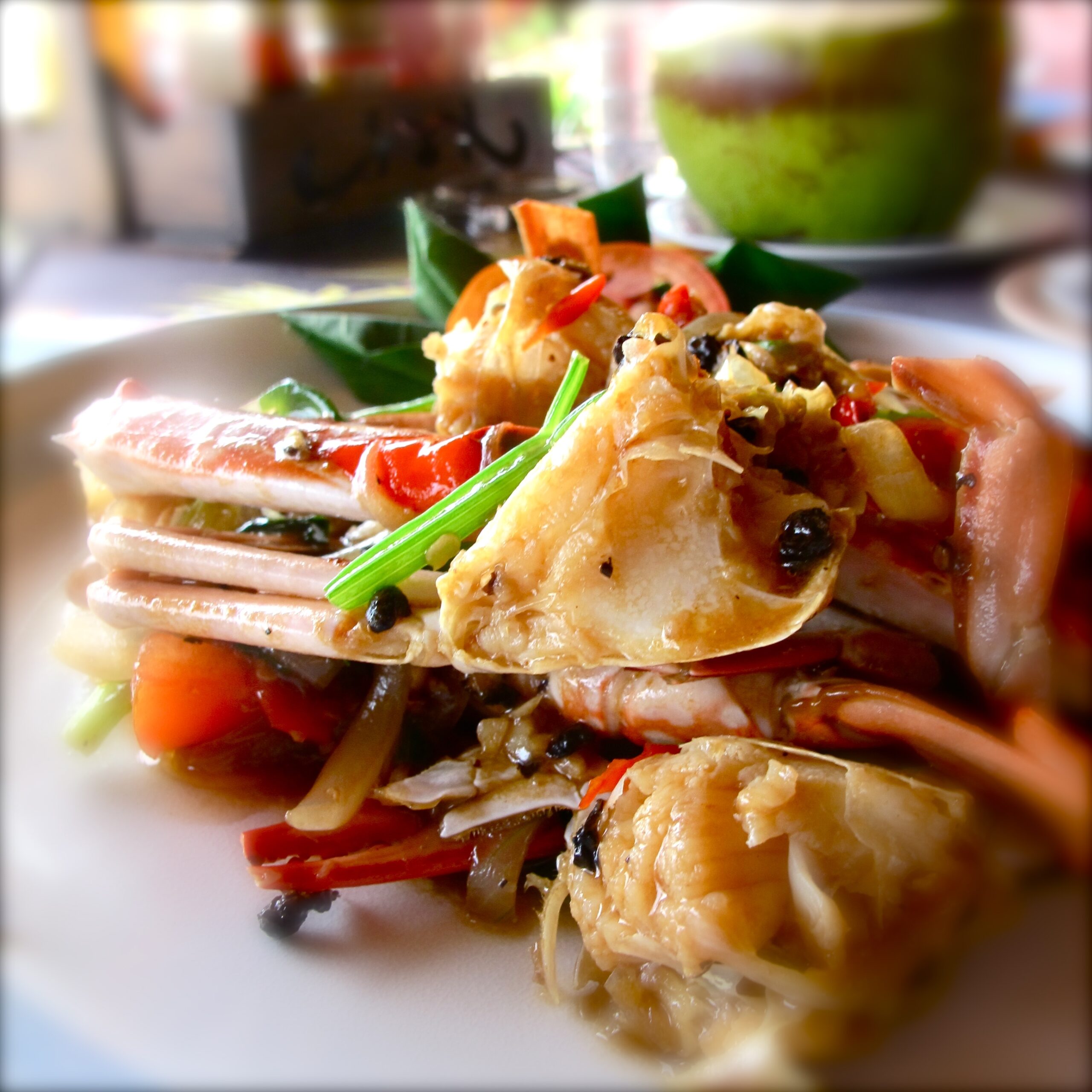 Stir fried Blue Crab With Black Pepper Recipe Pranee s Thai Kitchen