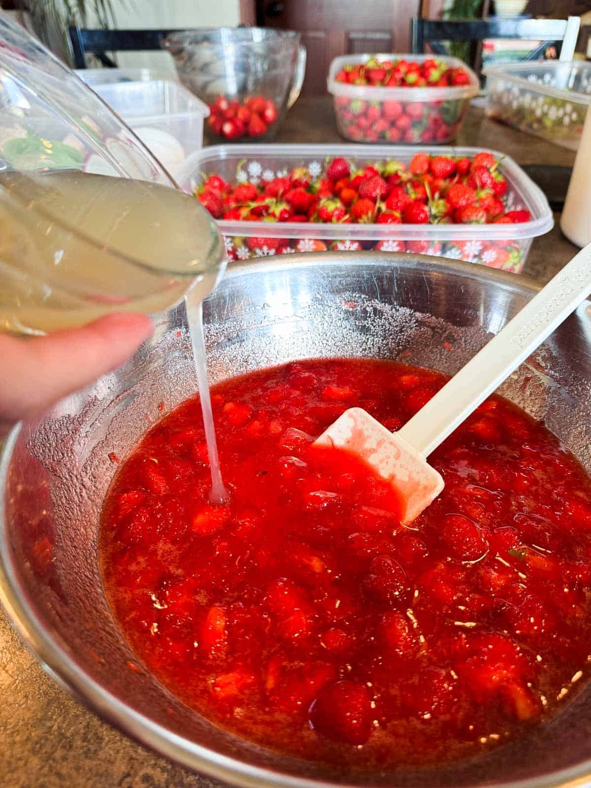 strawberry jam recipe with pectin