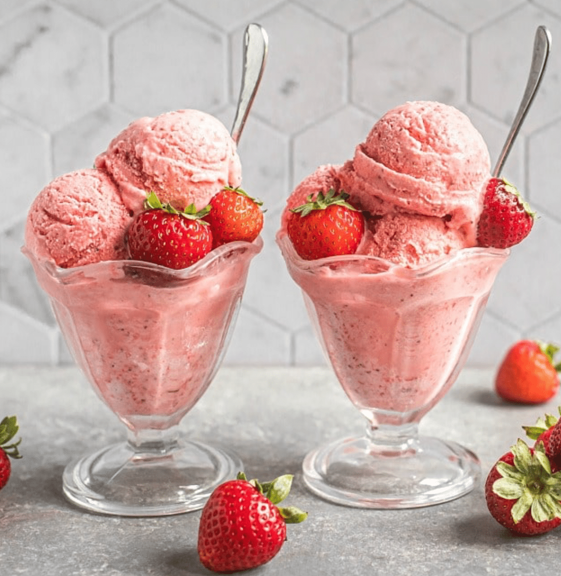 Strawberry Sherbet Dairy Free Deliciously Organic Carrie Korem FNTP