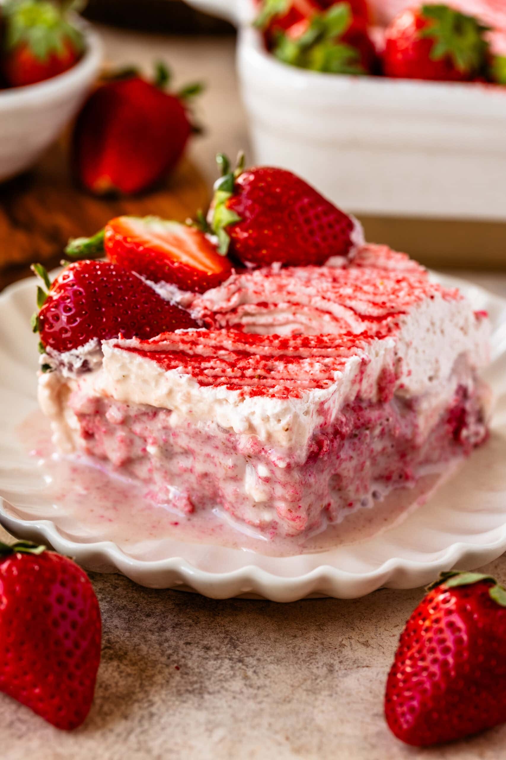 Strawberry Tres Leches Cake Pies And Tacos