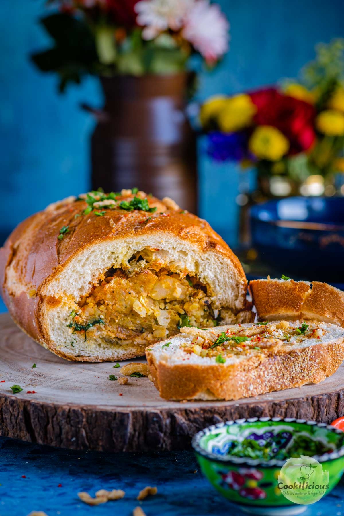 Stuffed Potato French Loaf Cookilicious Stuffed Potato French Loaf Cookilicious