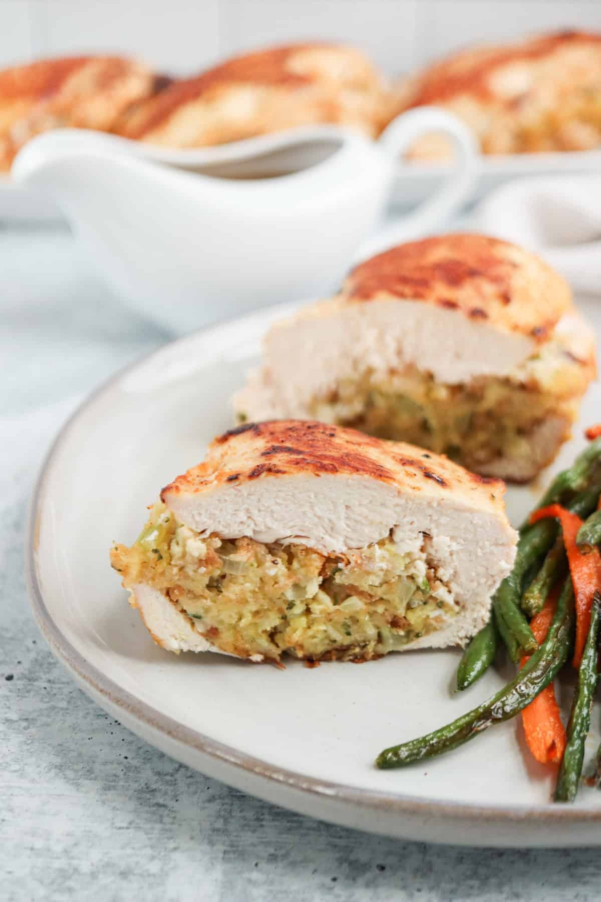 Stuffing Stuffed Chicken Breast Wholly Tasteful