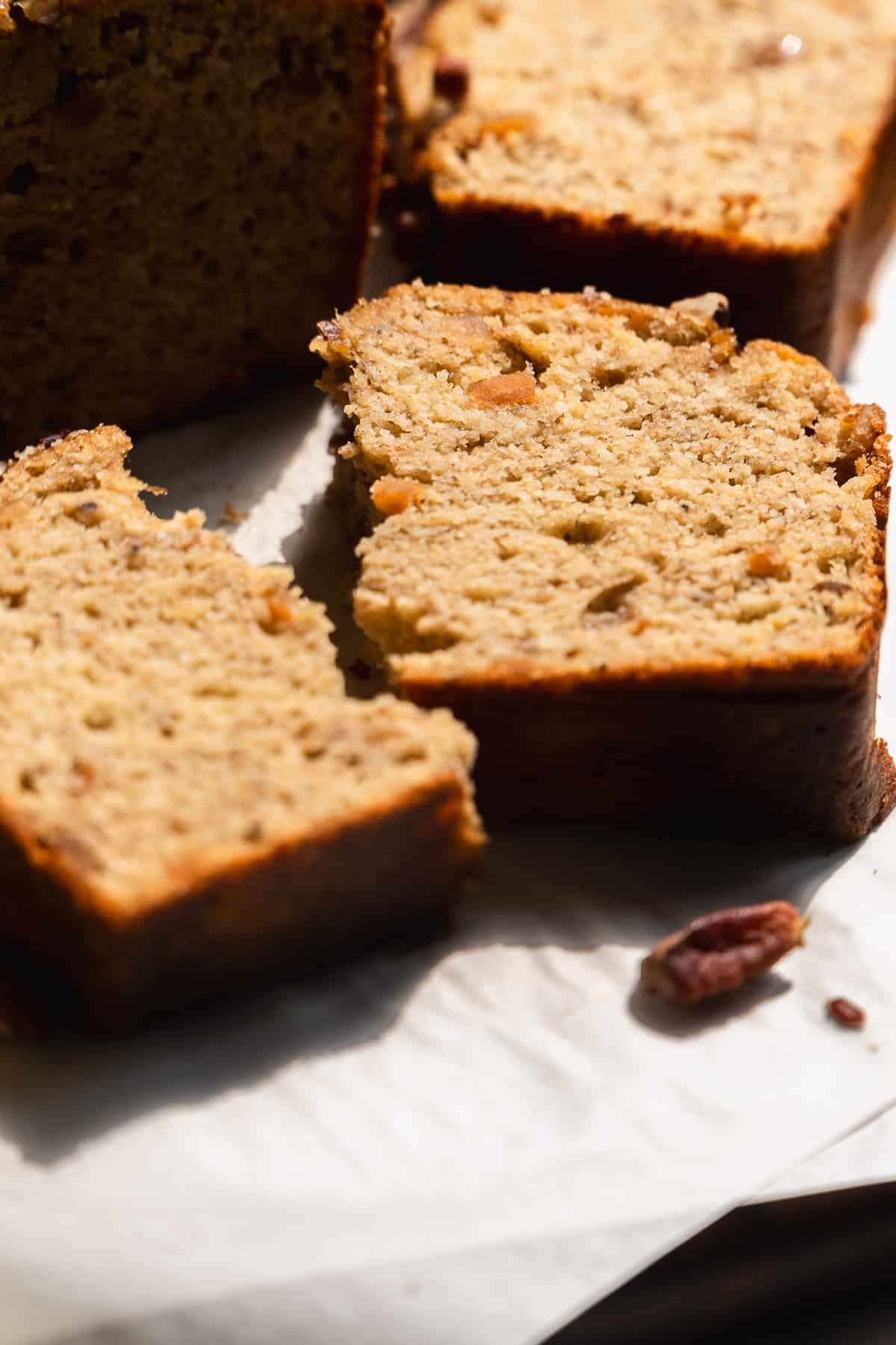 Sugar Free Banana Bread Recipe The Fit Peach Sugar Free Banana Bread Recipe The Fit Peach