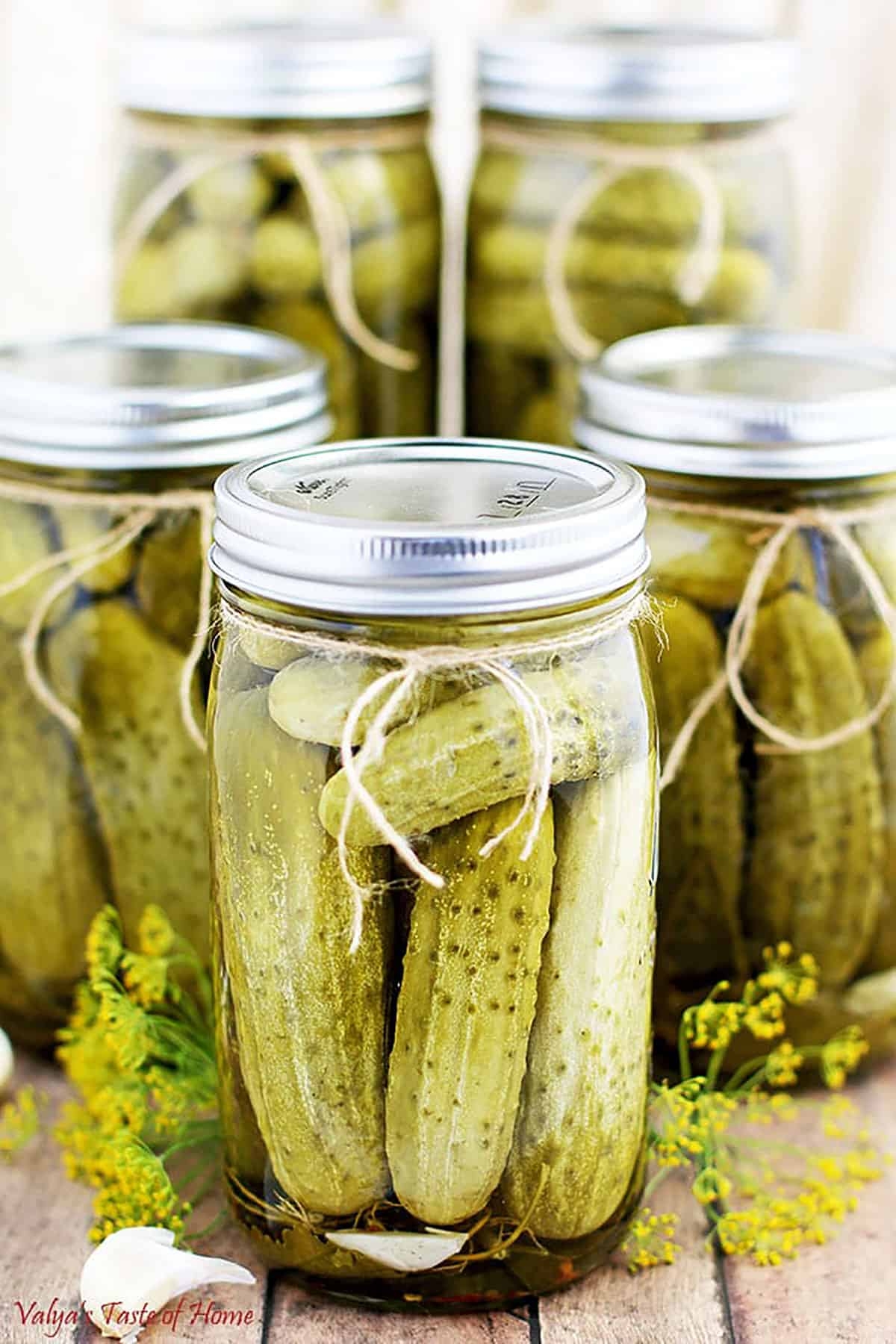 dill pickle recipes canning