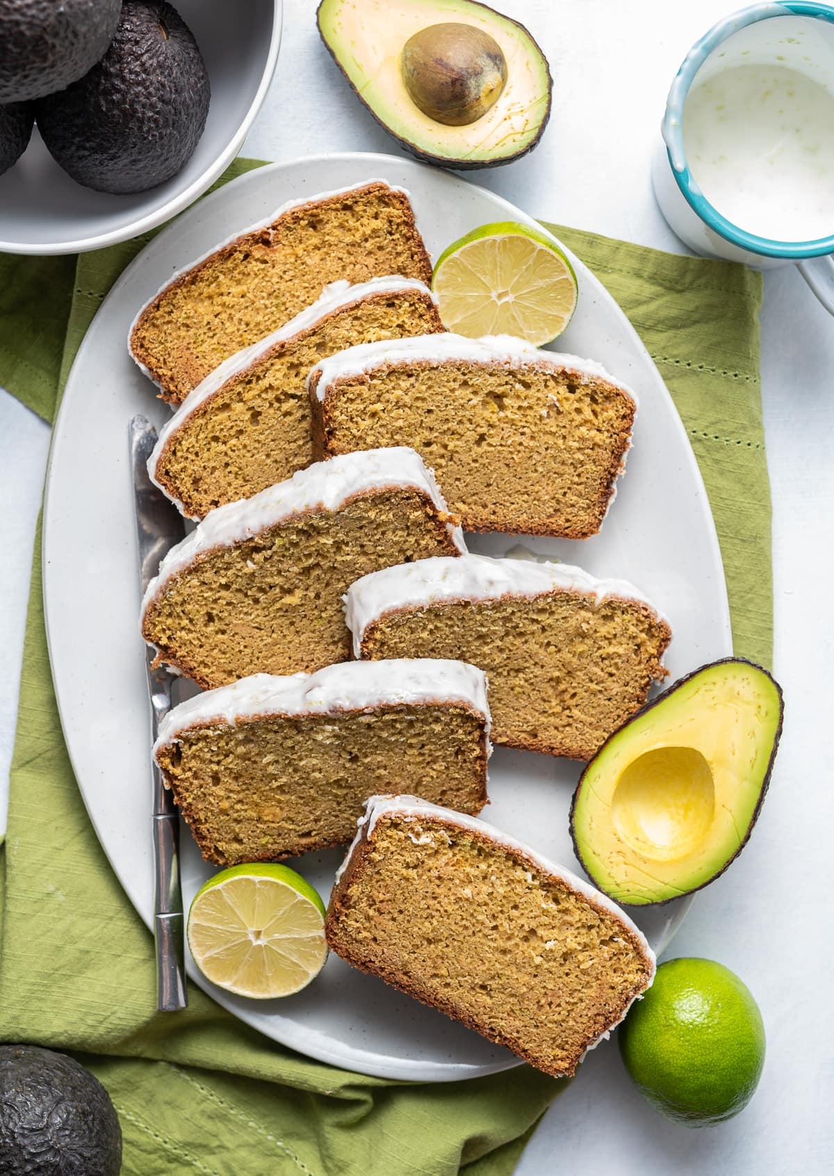 Super Moist Lime Glazed Avocado Bread Pineapple And Coconut