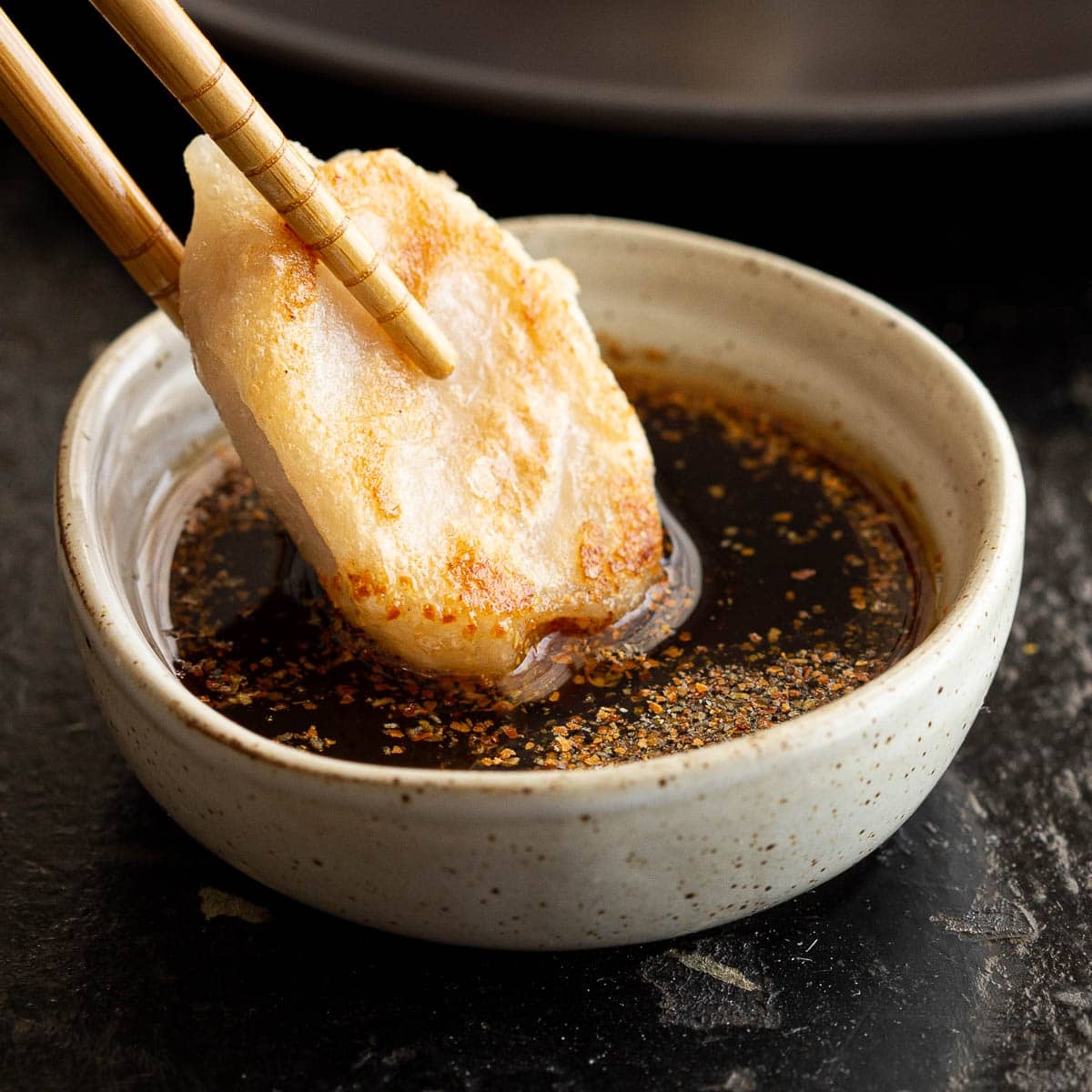 Super Quick Gyoza Sauce Just 4 Ingredients Wandercooks