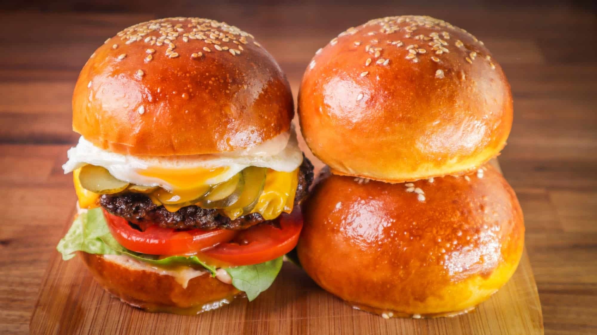 Super Soft Burger Bun Recipe Tangzhong Method ChainBaker