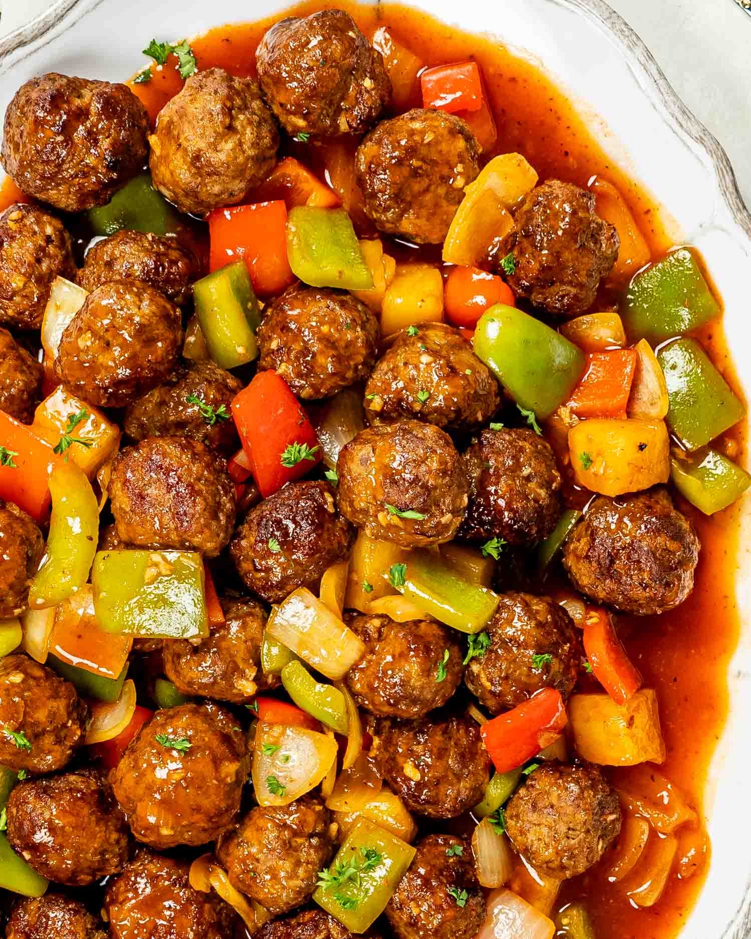 Sweet And Sour Meatballs Jo Cooks Sweet And Sour Meatballs Jo Cooks