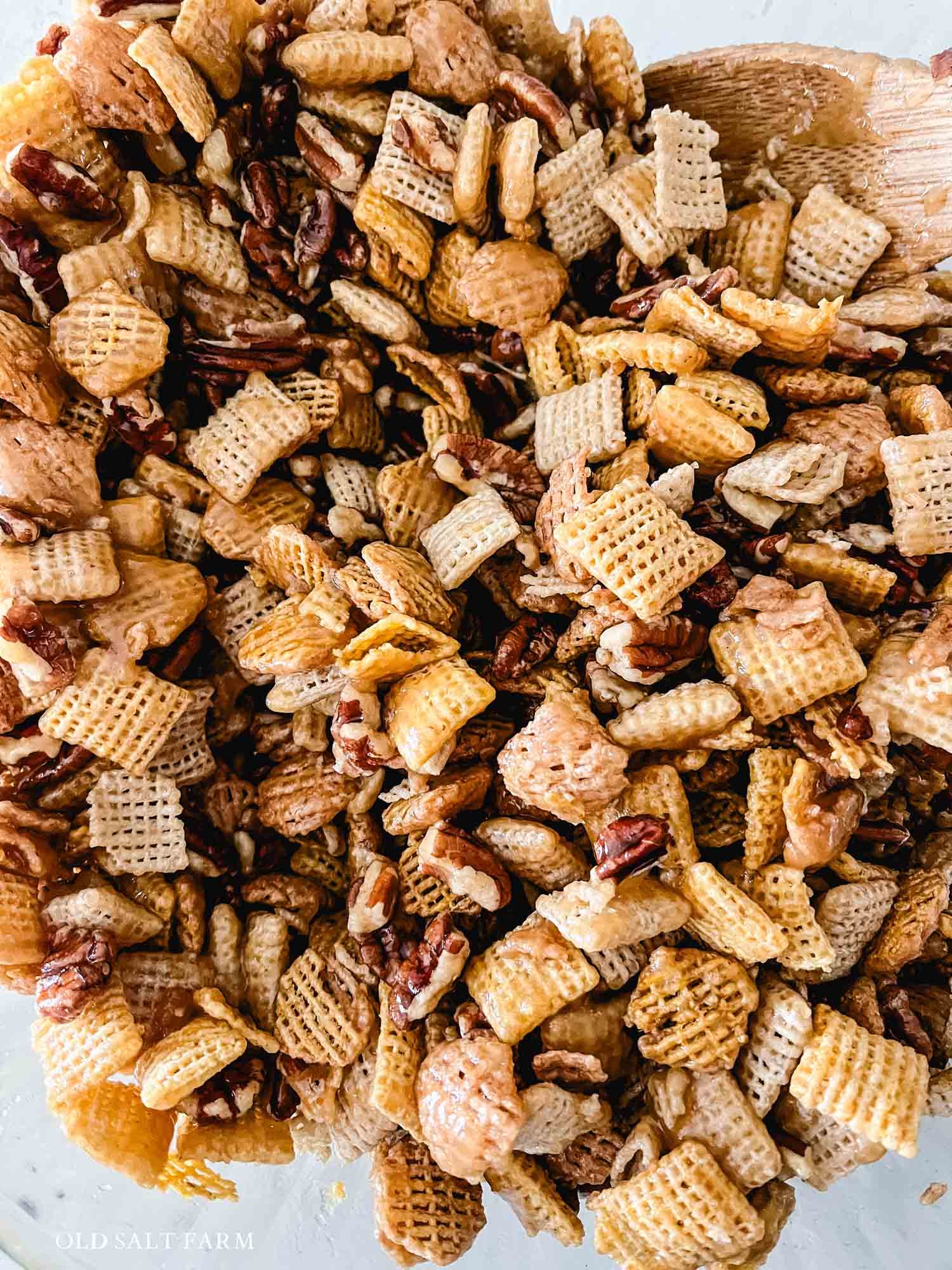 Sweet Chex Mix Recipe Old Salt Farm