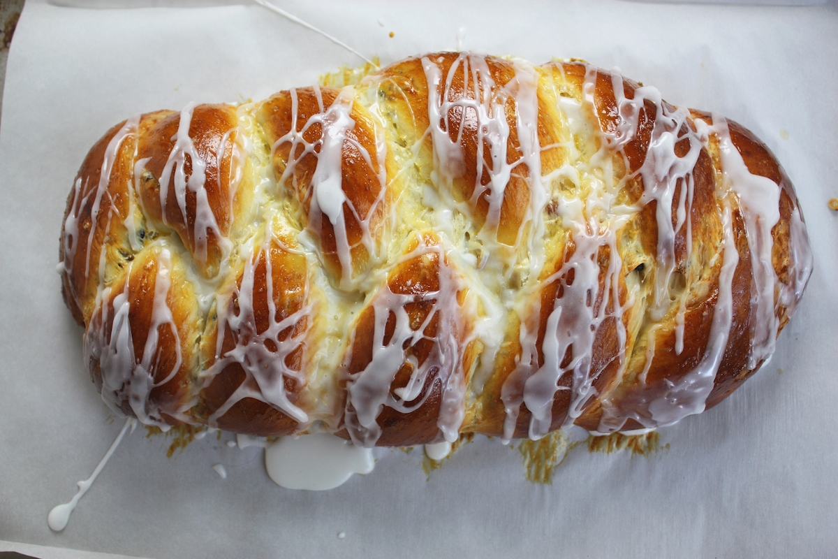 Sweet Christmas Bread Braided Holiday Bread Jenny Can Cook