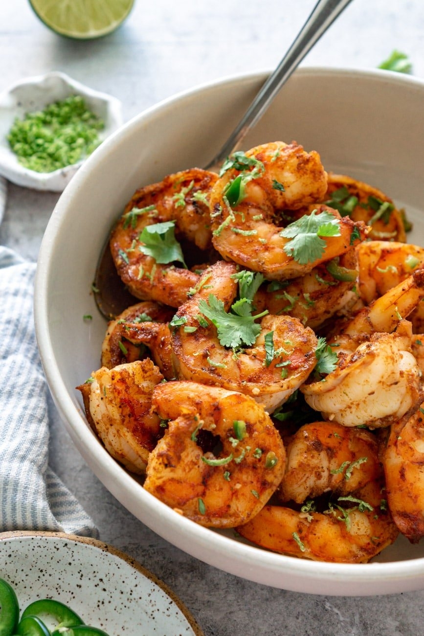 Tequila Lime Shrimp JZ Eats