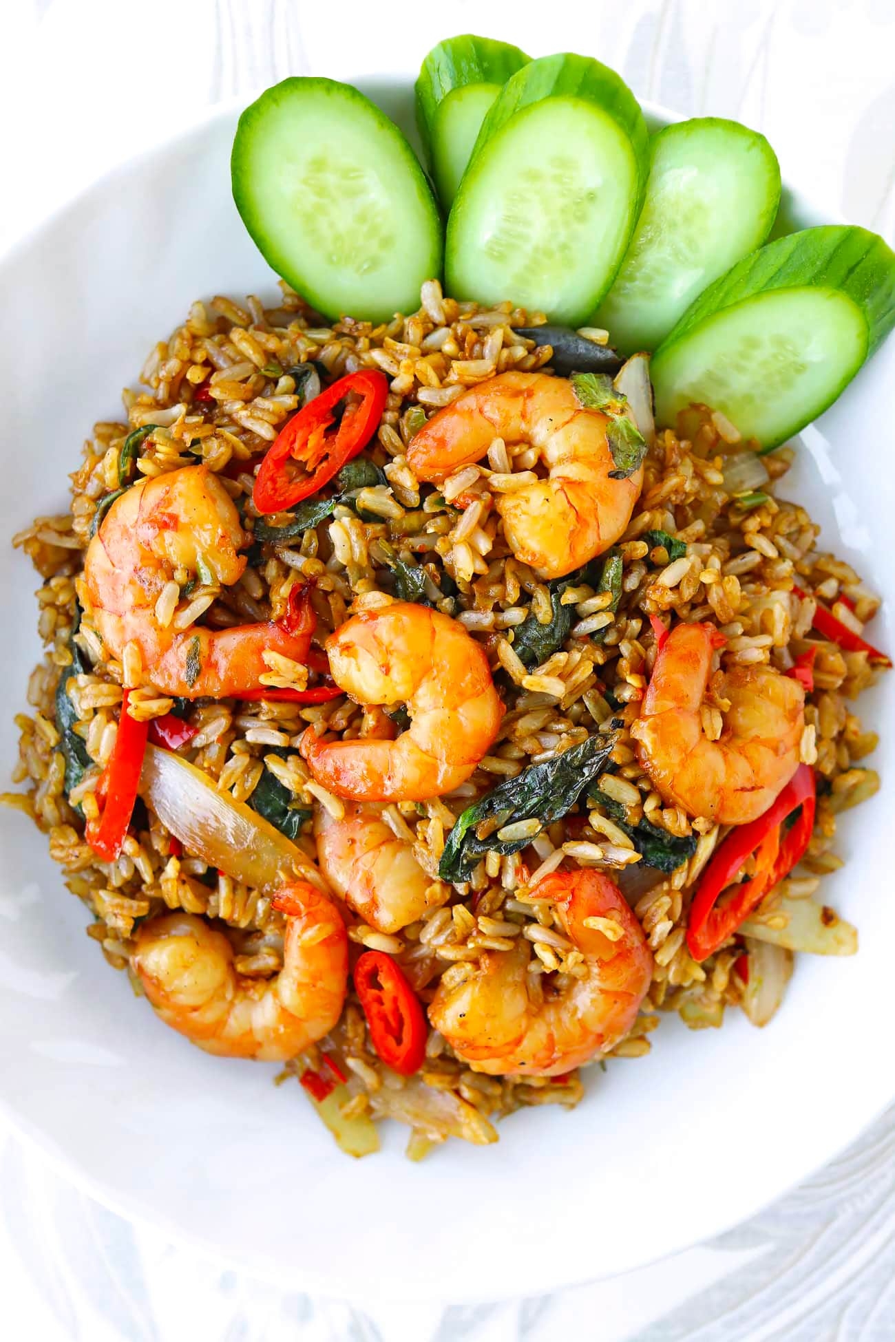 thai basil shrimp recipe