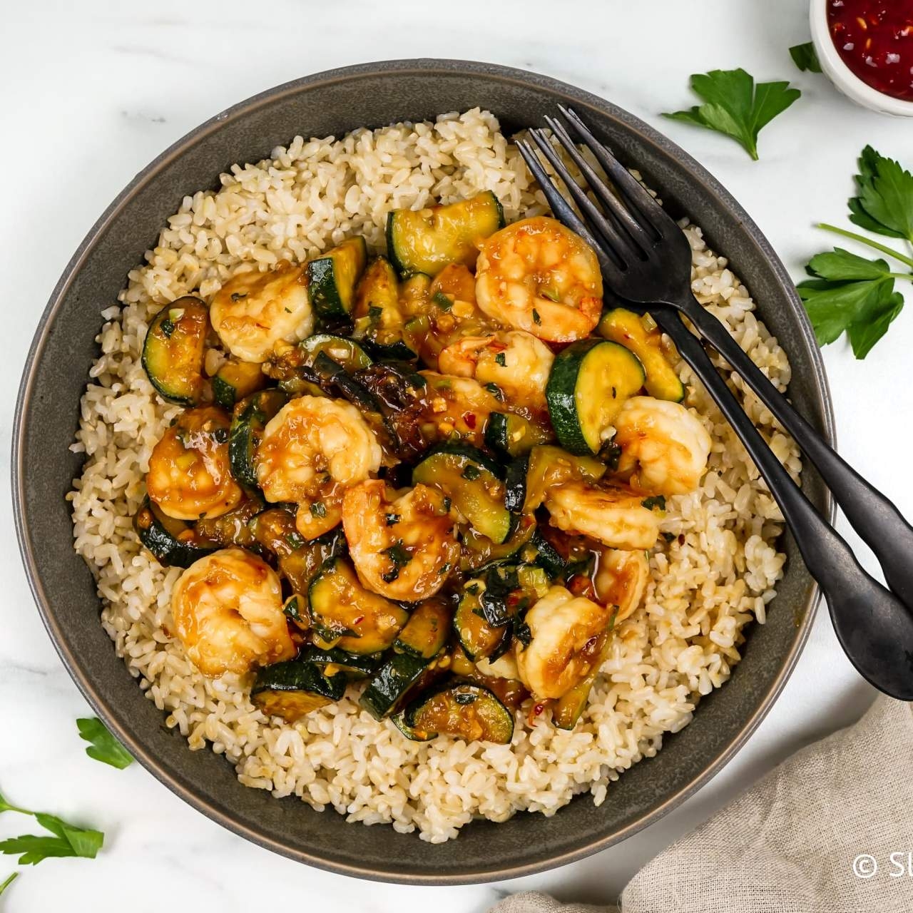 Thai Basil Shrimp Stir Fry Slender Kitchen Thai Basil Shrimp Stir Fry Slender Kitchen